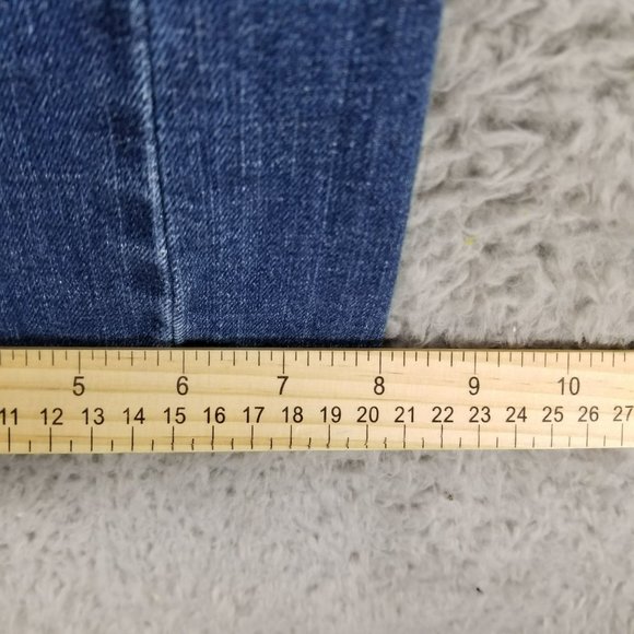 Levis Jeans Womens 4 515 Medium Wash Stretch Mid Rise Bootcut - Picture 9 of 16
